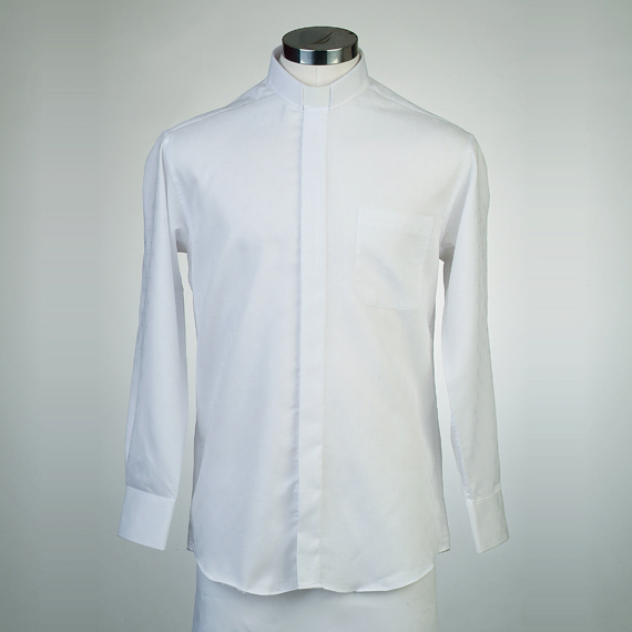 알파 셔츠 흰색 - 목회자셔츠멘토셔츠