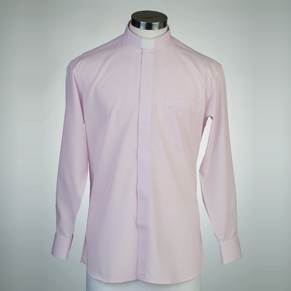 오메가 셔츠 핑크 - 목회자셔츠멘토셔츠